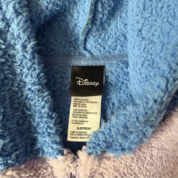 Disney Eeyore Union Suit Costume Jumpsuit XL Halloween Donkey - Picture 5 of 5